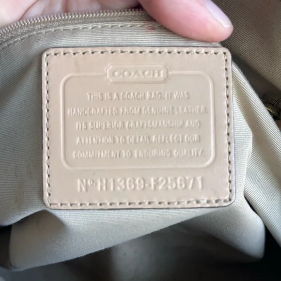 Coach Dark Brown Leather Satchel - Picture 3 of 6